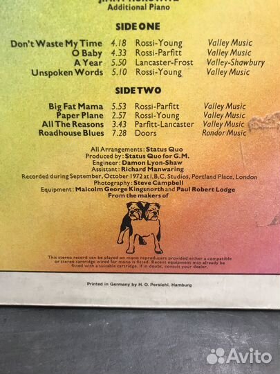 Status Quo piledriver