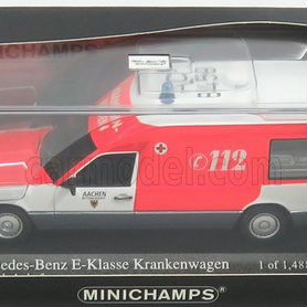 Mercedes benz Krankenwagen W124 Minichamps 1:43