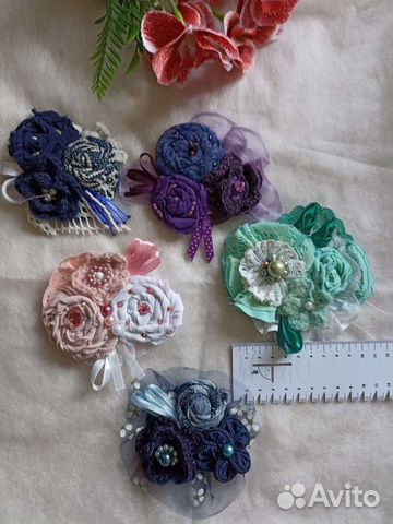 Брошь ручной работы