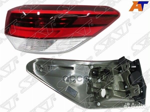 Фонарь задний Toyota Highlander 16-20 (Справа)