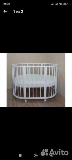 Детская кроватка 7 в 1 Mika ART LUX