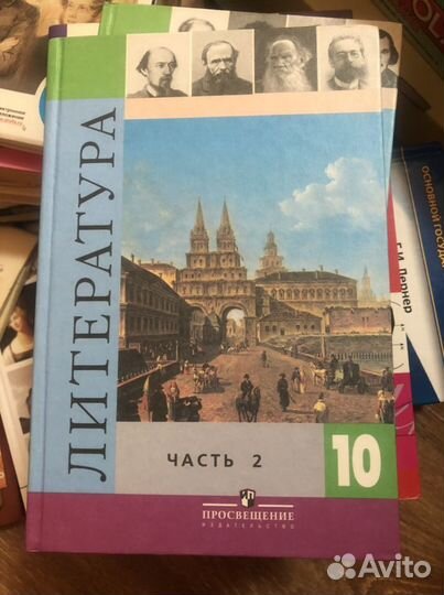 Учебник по литературе 10 класс