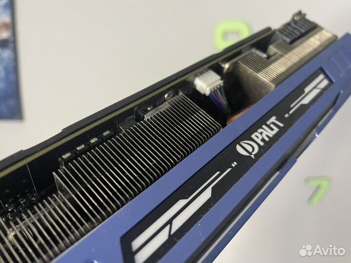 Видеокарта geforce gtx 1080 8gb Palit Game Rock