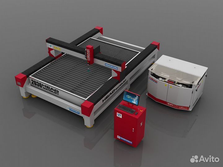 Гидроабразивный станок head-3020BA-5AC, пятиосевой