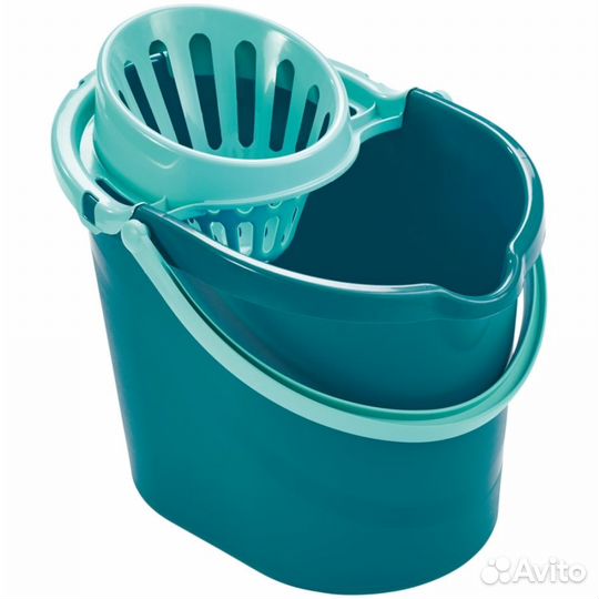 Leifheit Classic Mop швабра и ведро с отжимом 12 л