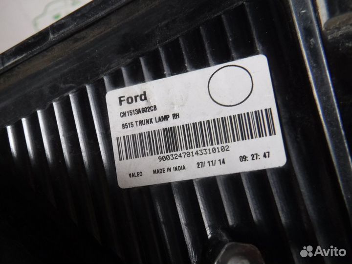 Фонарь правый внутренний Ford EcoSport (2013+)