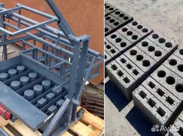 Станок для изготовления блоков, с завода доставка