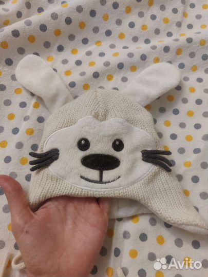 Зимняя шерстяная шапка 40/42, 46/48