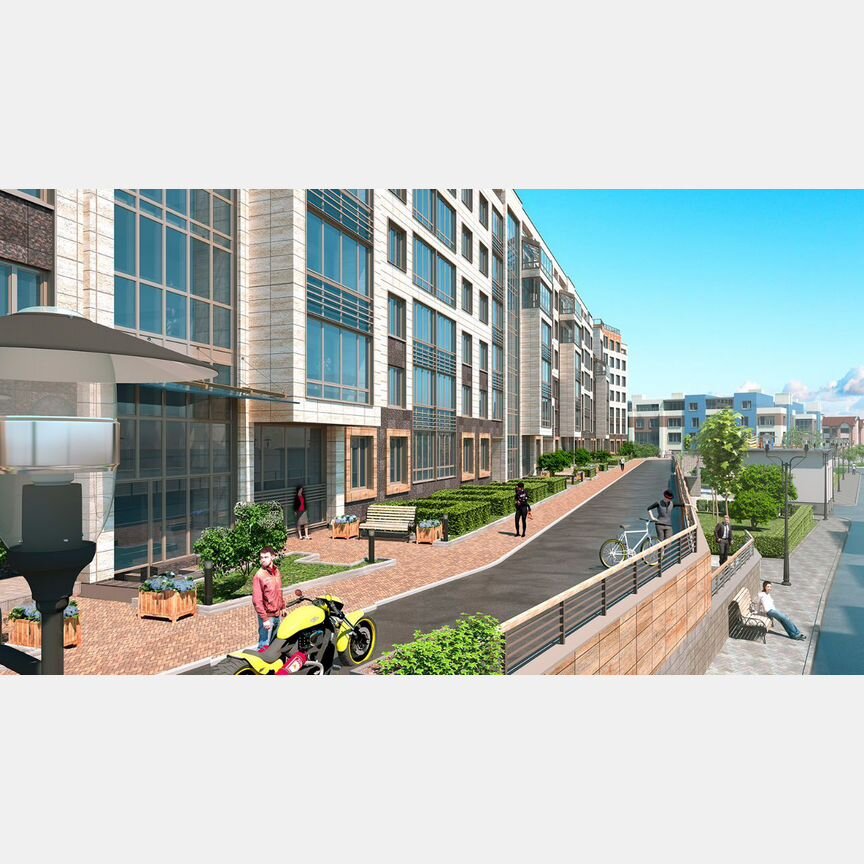 2-к. квартира, 67,7 м², 7/7 эт.