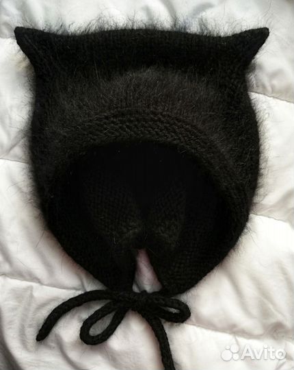 Шапка с ушками / котошапка