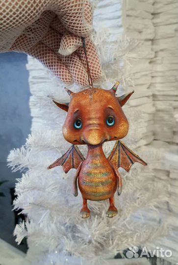 Ёлочная игрушка Дракончик