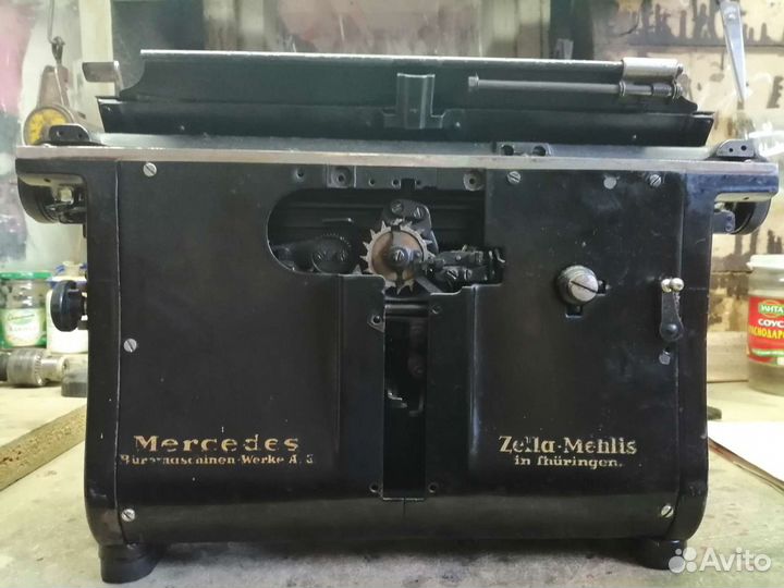 Печатная машинка Mercedes