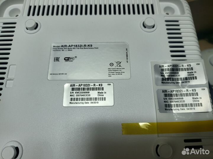 Точка доступа cisco AIR-AP1832I-R-K9
