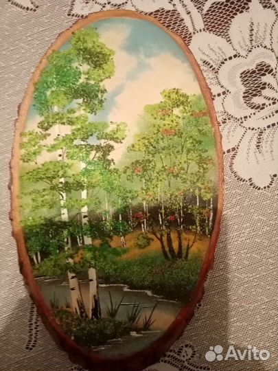 Панно из камня