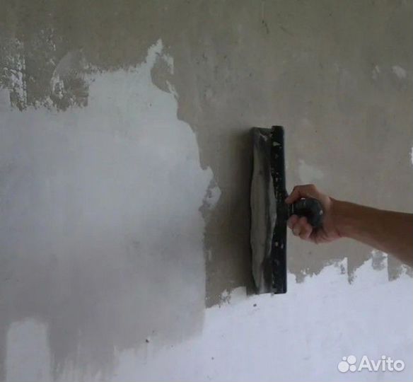 Штукатурка шпаклевка под обои и под краска