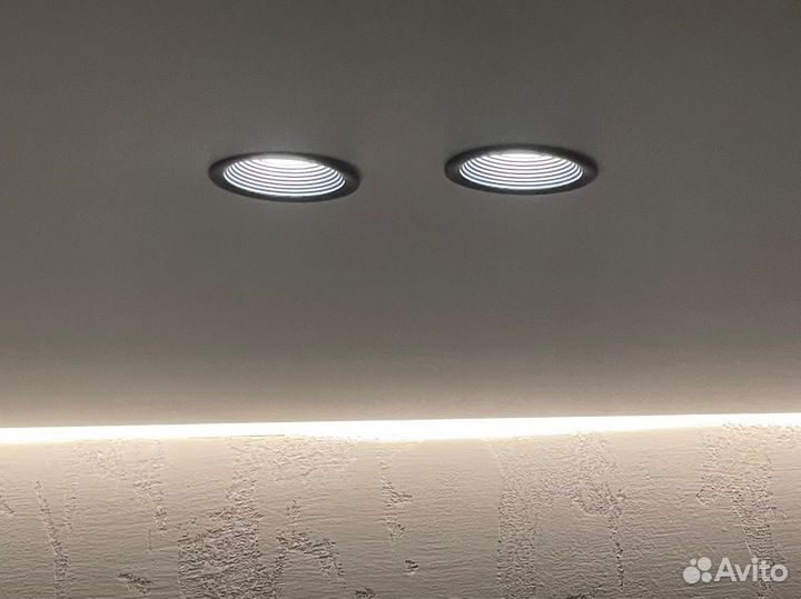 Потолочные встраиваемые светильники
