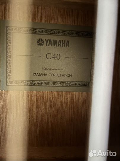 Гитара yamaha C40