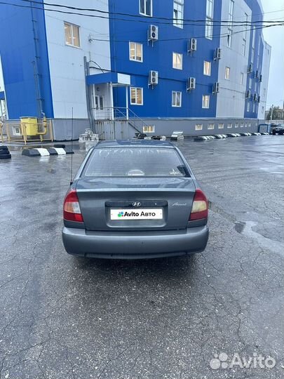 Hyundai Accent 1.5 МТ, 2004, 200 000 км