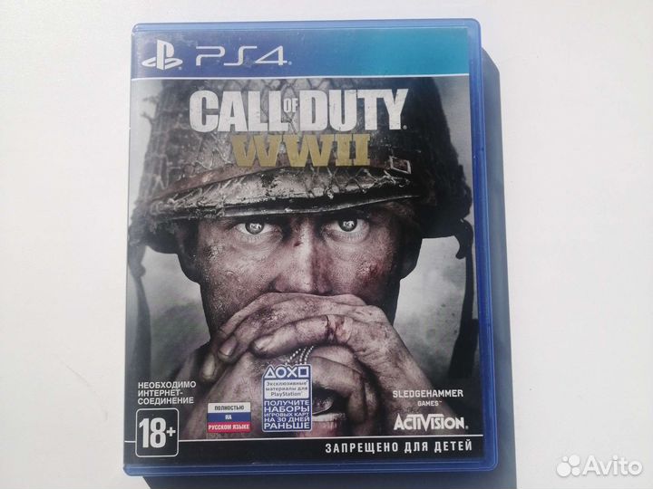 Игра для приставки ps4 Call of duty WW2