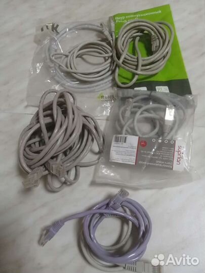 Кабель USB, SATA патч-корд