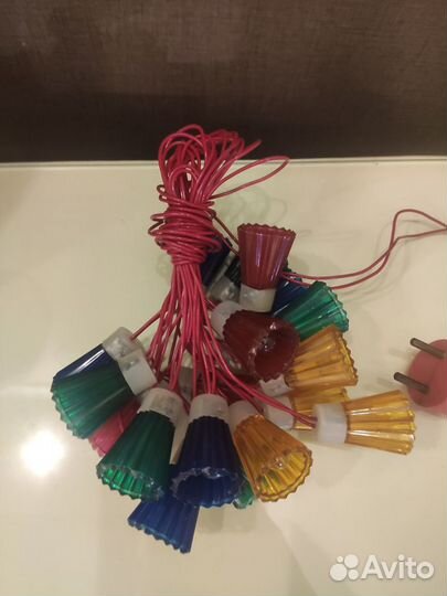 Елочная гирлянда СССР