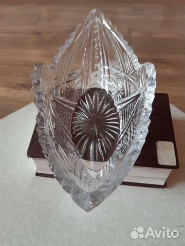 Салатник хрустальная СССР