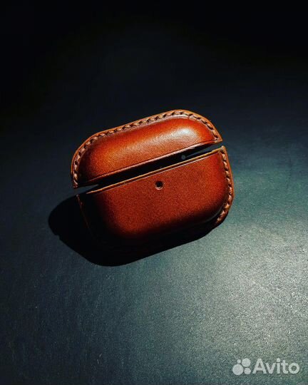 Чехол для наушников AirPods Pro из кожи
