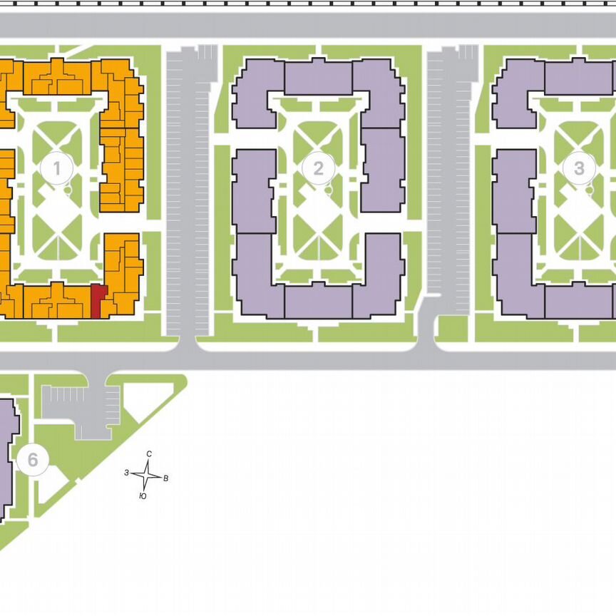 2-к. квартира, 55,7 м², 1/4 эт.