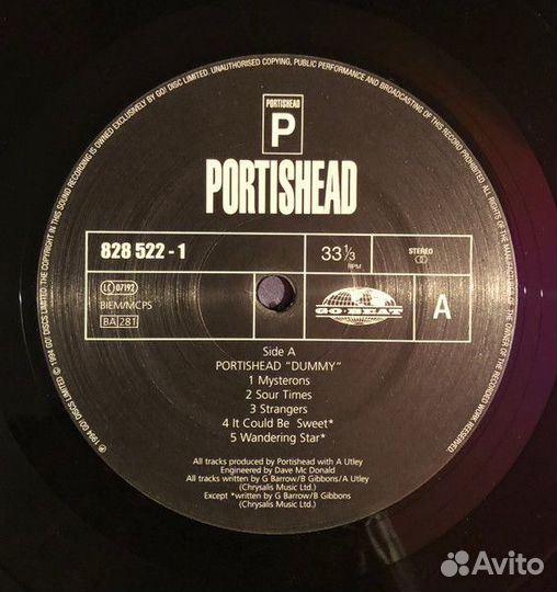 Portishead – Dummy LP