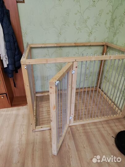 Вольер для собаки в квартиру