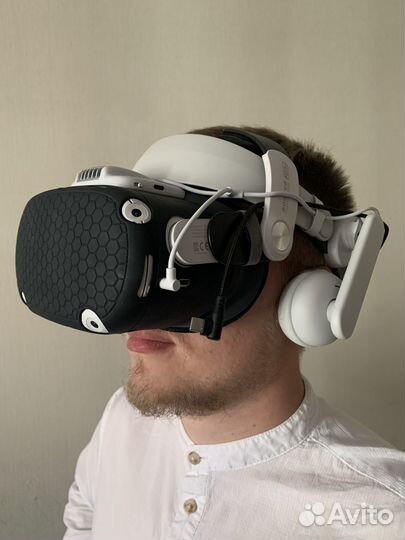 Съёмные наушники для Oculus Quest 2 Kiwi Design