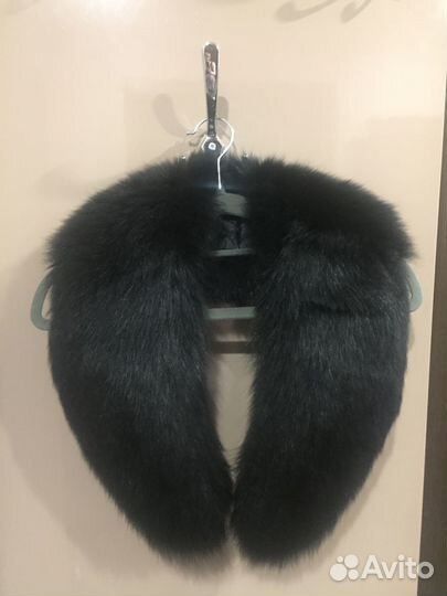 Меховой воротник из песца