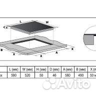 Варочная панель Evelux HEV 642 B электрическая