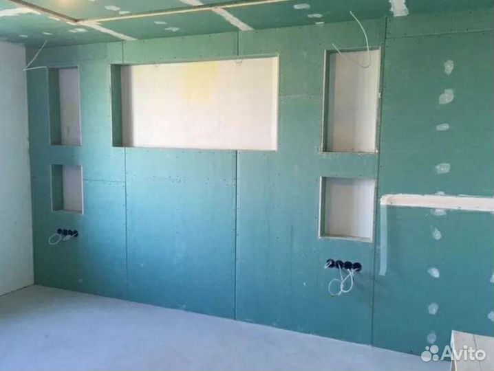 Возведение перегородок и стен