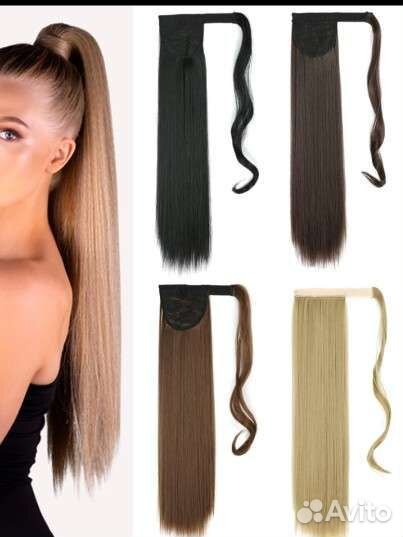 Хвост шиньон