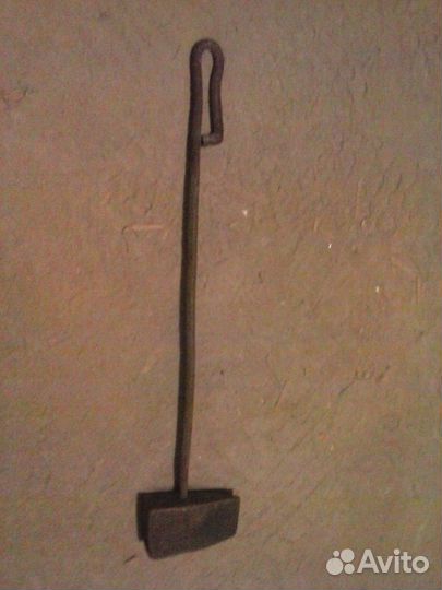 Насос ручной СССР с деревянной ручкой