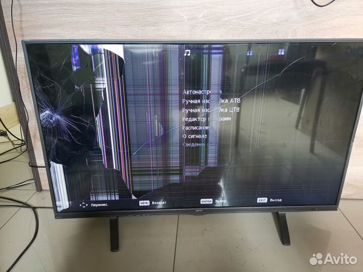 Телевизор Dexp F43C7100K (Разбор)(По запчастям)