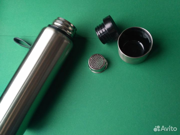 Вакуумный термос Story с покрытием powder