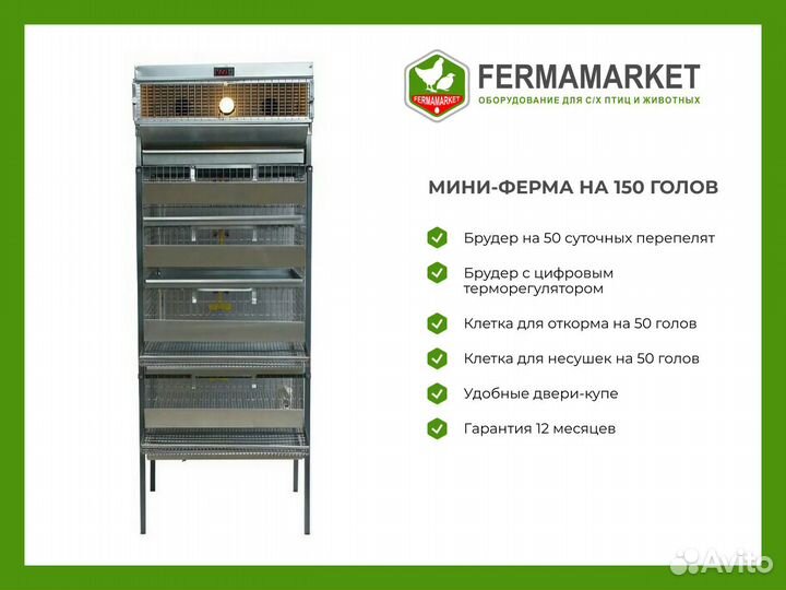 Клетки для перепелов Самойловка