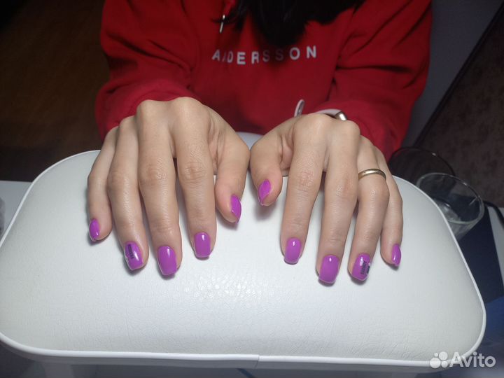 Маникюр с покритием гель лаком