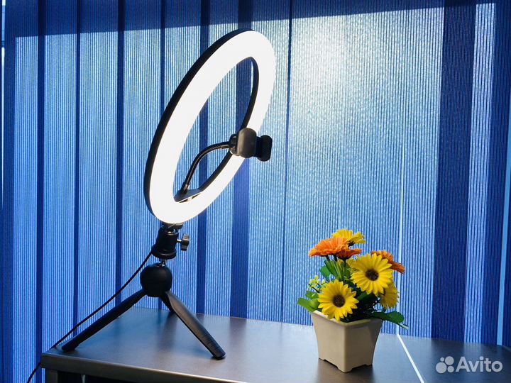 Кольцевая лампа 26см LC-666