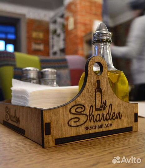 Салфетница,органайзер,диспенсер,логотип,шкатулка