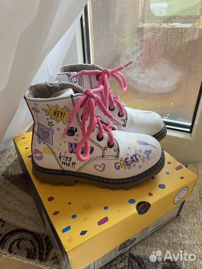 Ботинки демисезонные для девочки