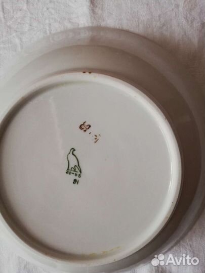 Столовый сервиз времен СССР