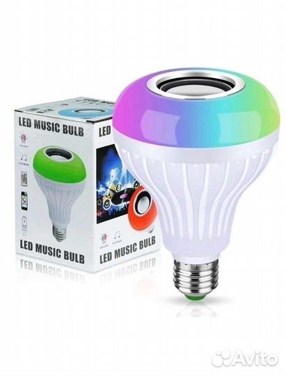 Лампа светодиодная bluetooth