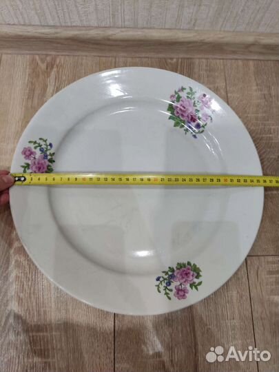 Блюдо дулевский фарфор большое