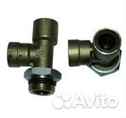 Фитинг тройник д.12*12*М22 наружн. бронза