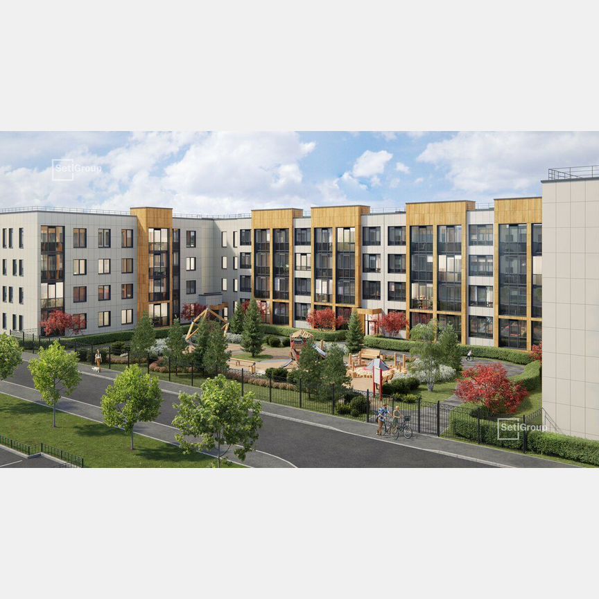 Квартира-студия, 24,9 м², 3/4 эт.