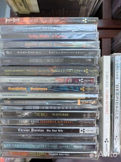 Диски audio CD Metal Металл ч.1 A-K