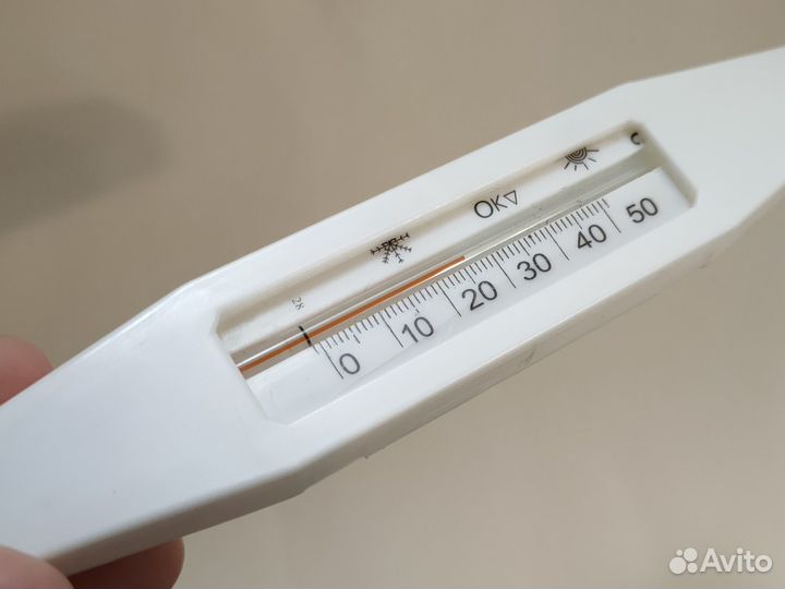 Термометр спиртовой 0-50